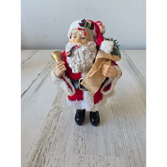 Mini Santa list toys statue figurine decor Xmas - Picture 1 of 8